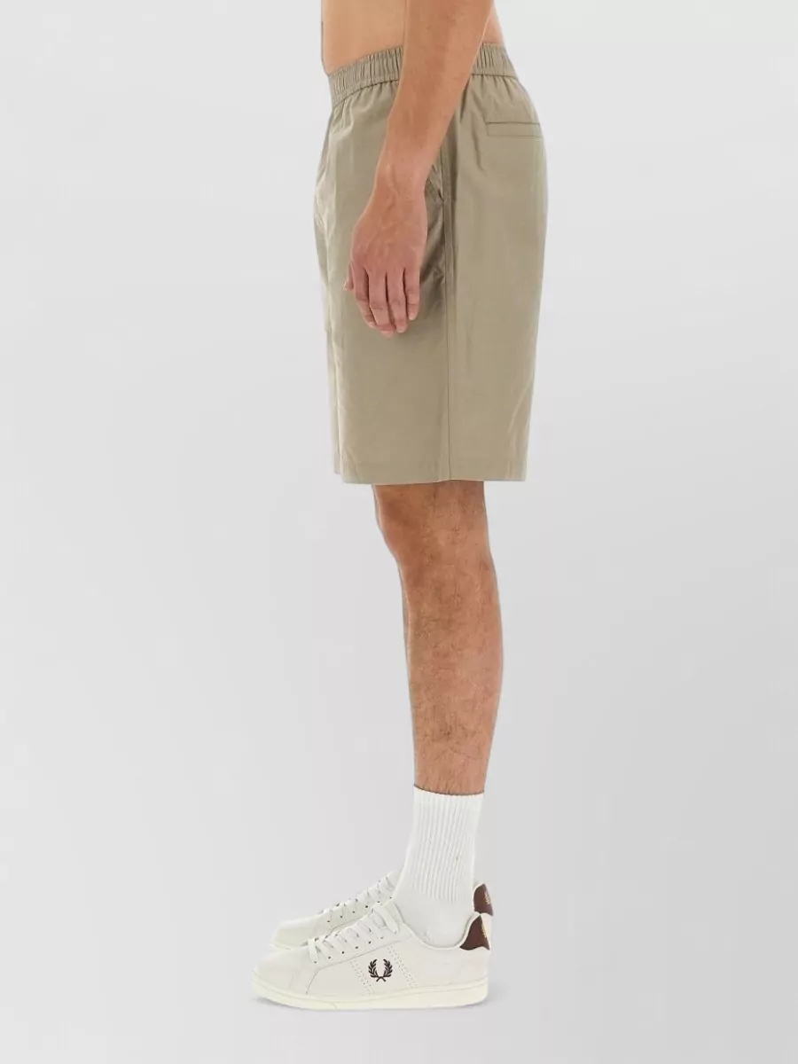 Fred Perry Cotton Regular-Fit Bermuda Shorts