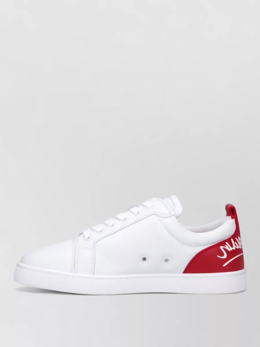 Christian Louboutin Low Top Sneakers Rubber Sole Detail