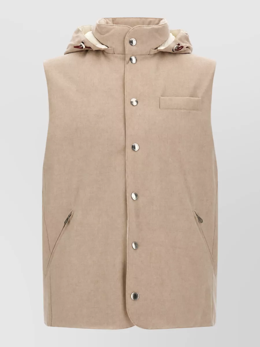 Brunello Cucinelli Wool Padded Vest