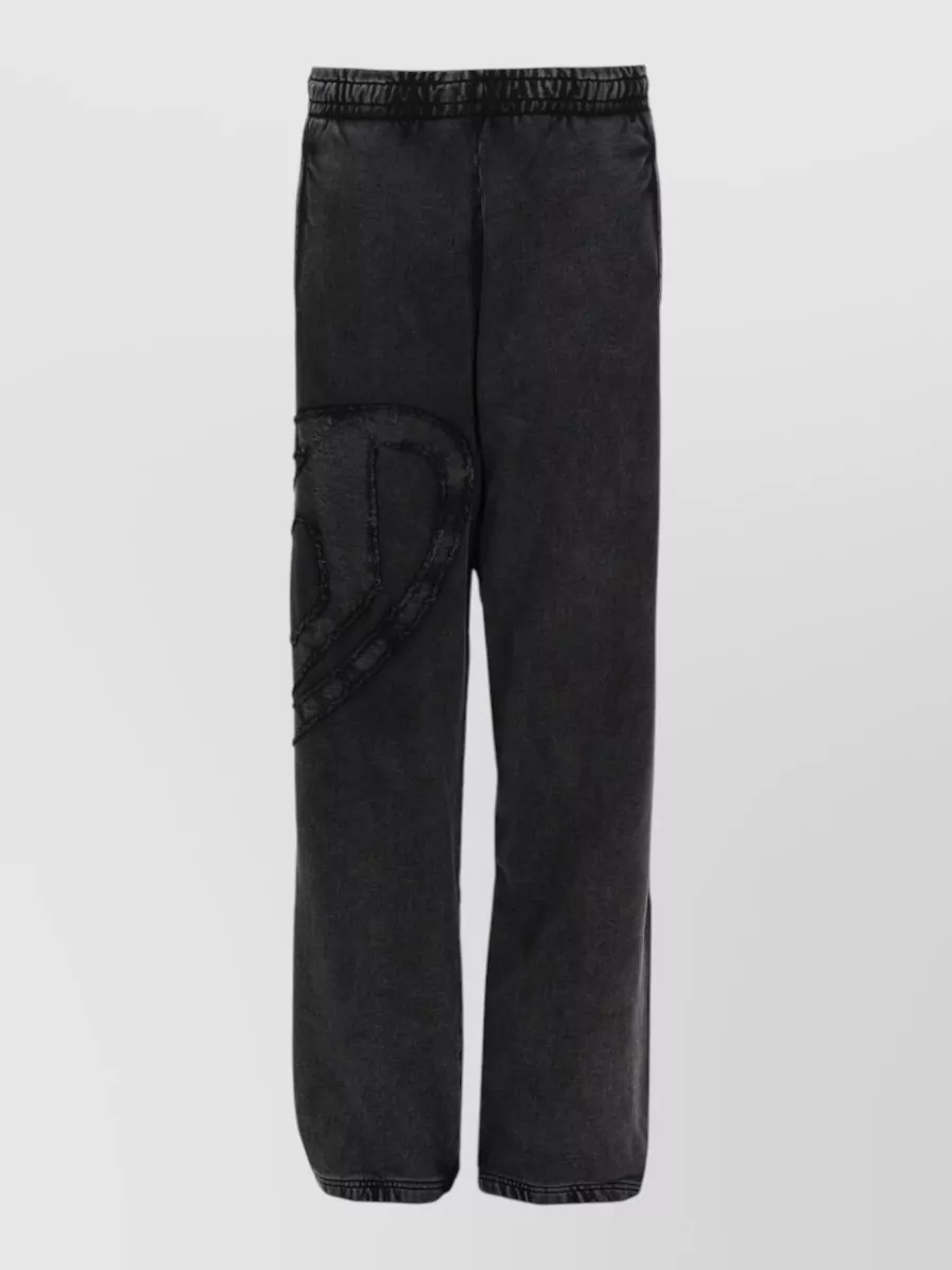 Diesel Printed cotton tapered trousers