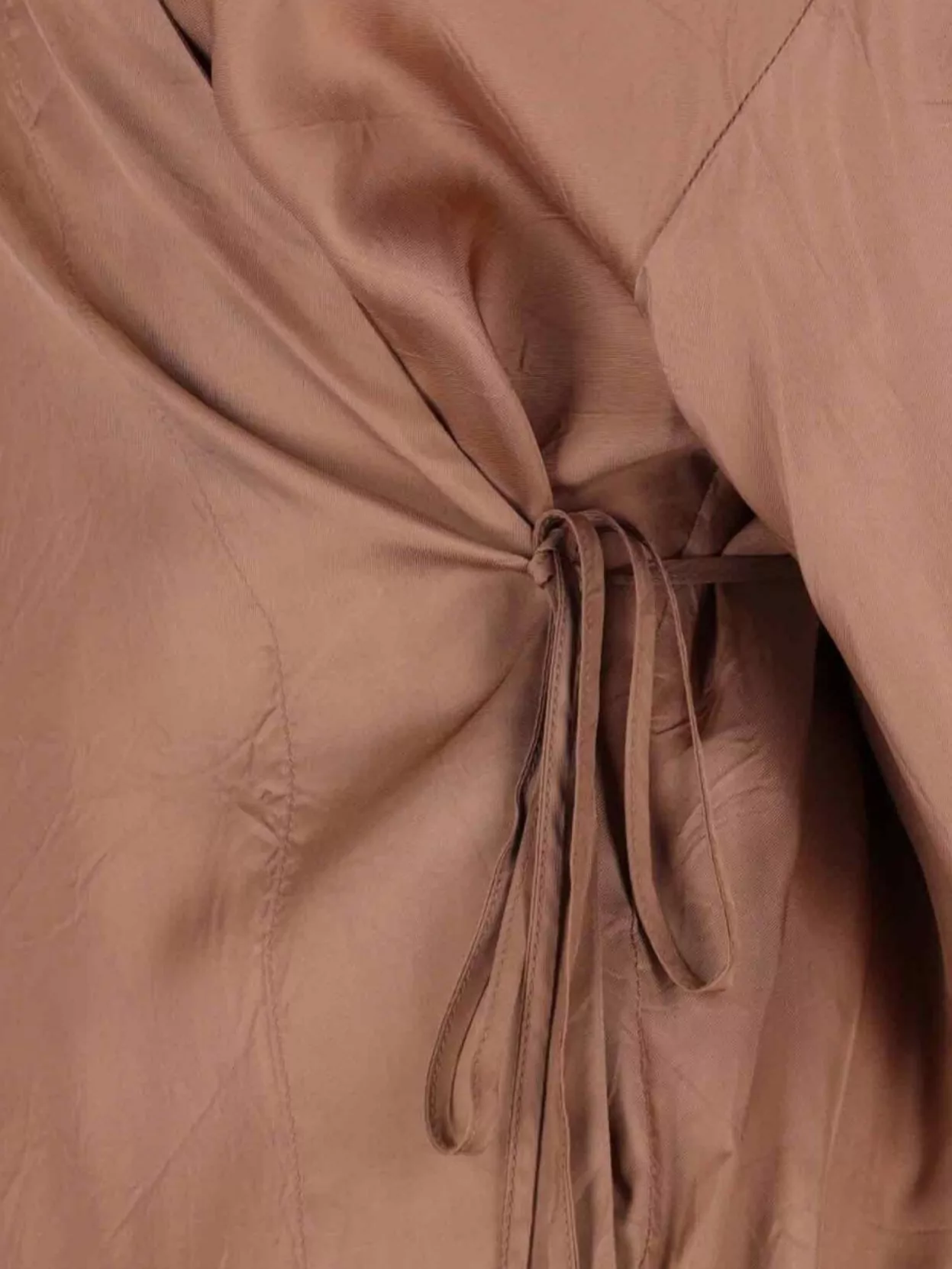 Dries Van Noten Waist Tie Asymmetric Hem Wrap Top