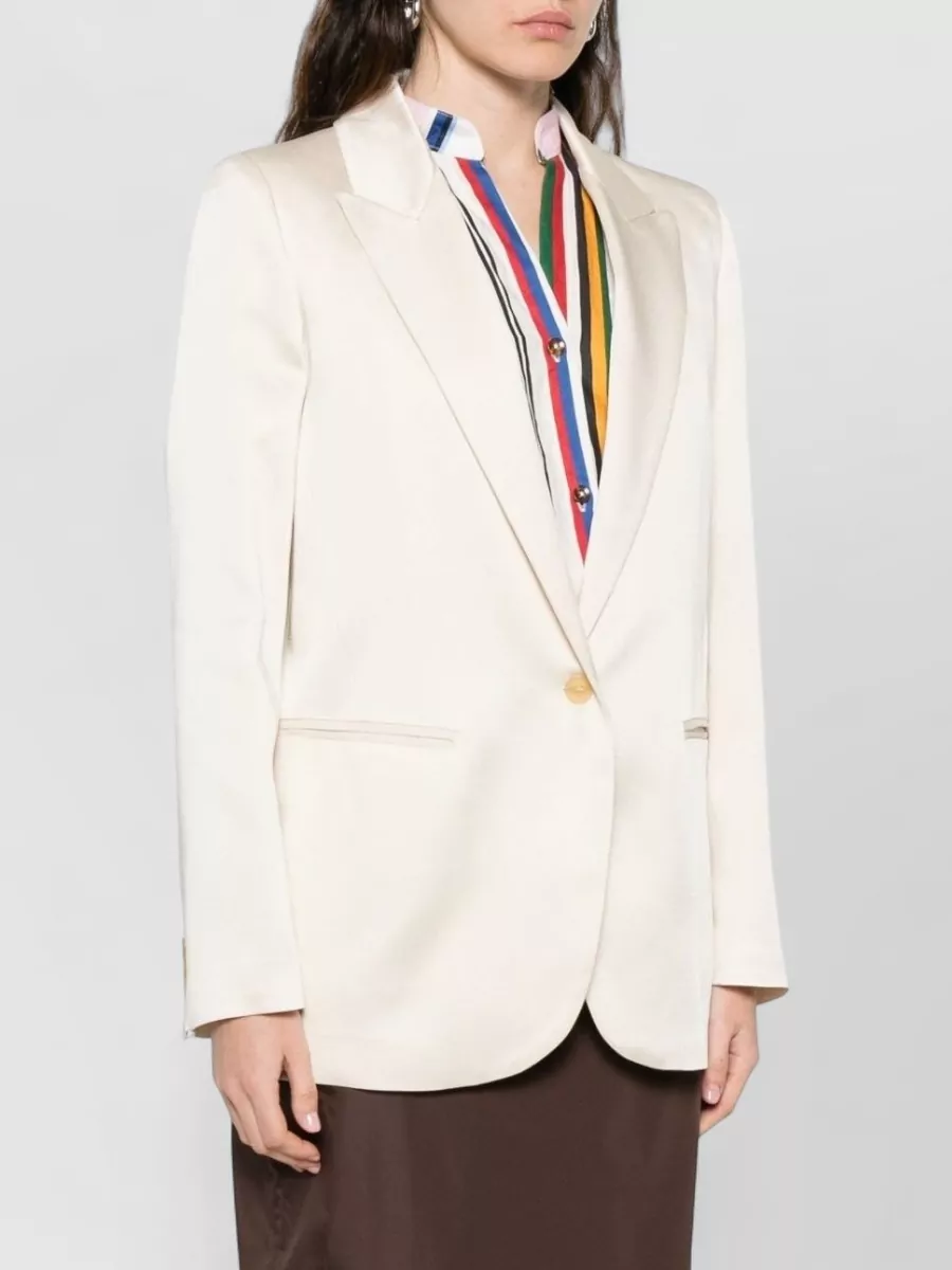 Forte Forte Single Breasted Blazer Jacket Buttoned Cuffs