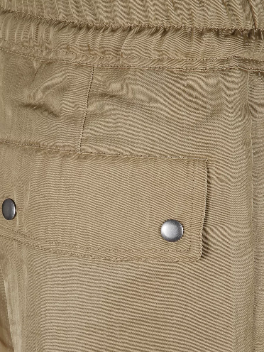 Dries Van Noten Wide Leg Trousers Elastic Waistband