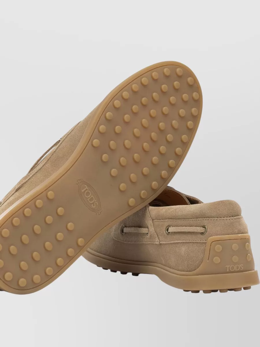 Tod's Leather Boat Shoes