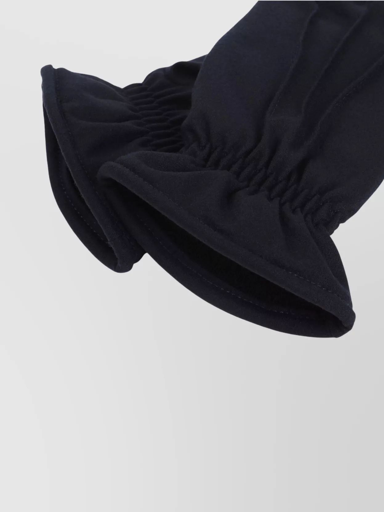 Brioni Cashmere Blend Gloves Elastic Cuffs