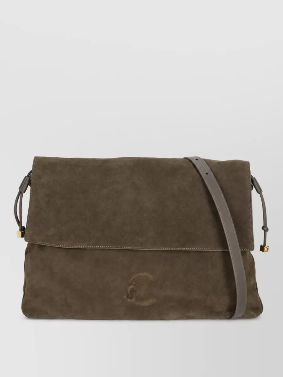 Coccinelle suede shoulder bag