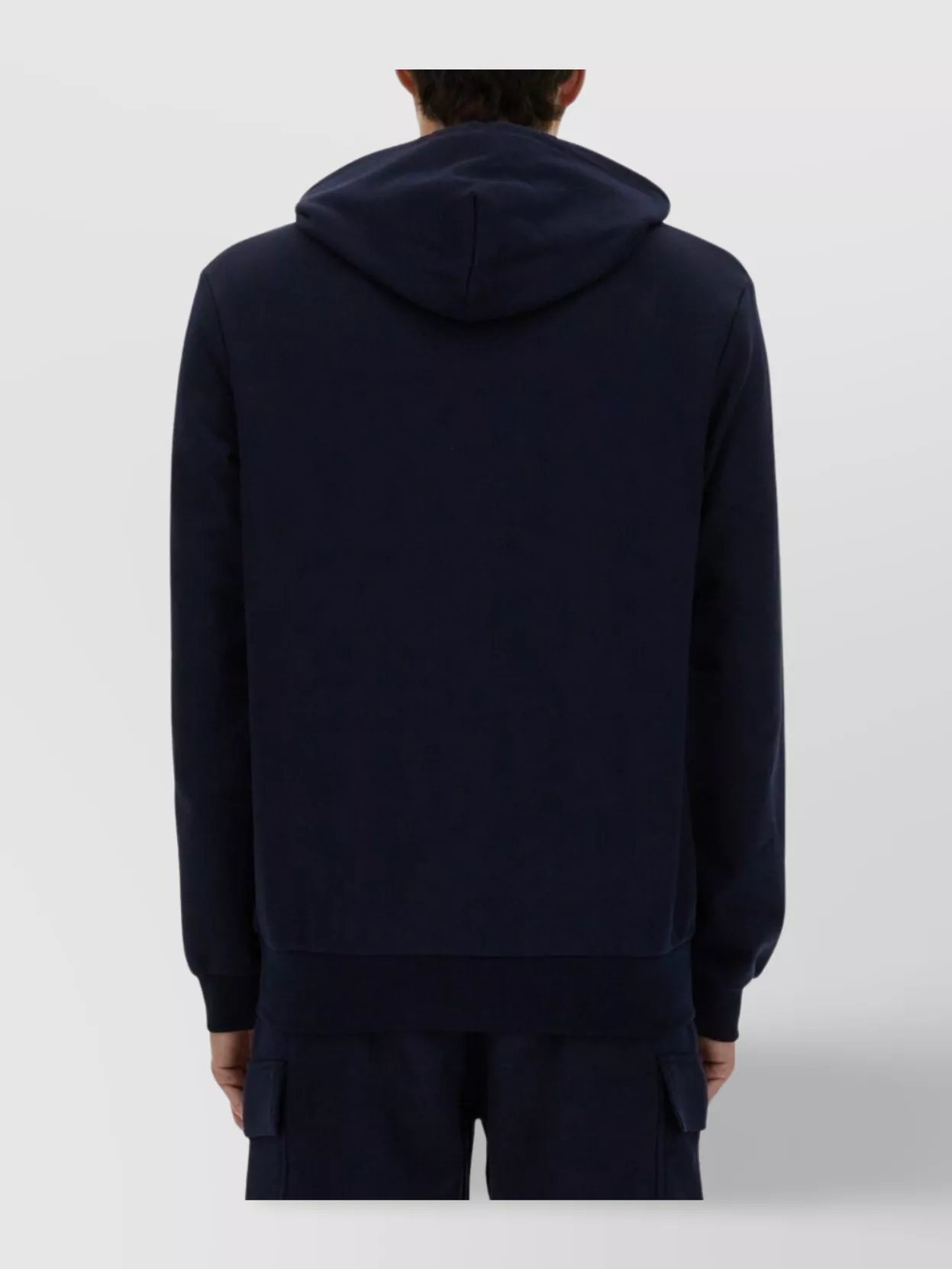 Lacoste Hooded Zip-Up Sweater Pockets
