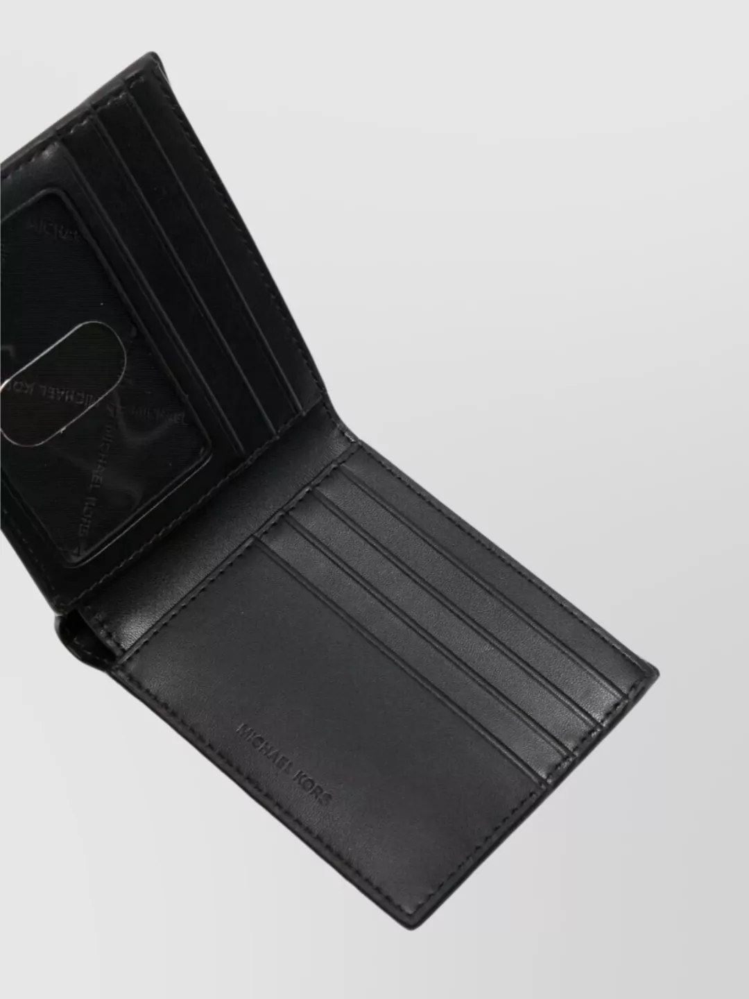 Michael Kors "Hudson" Textured Finish Bi-Fold Wallet
