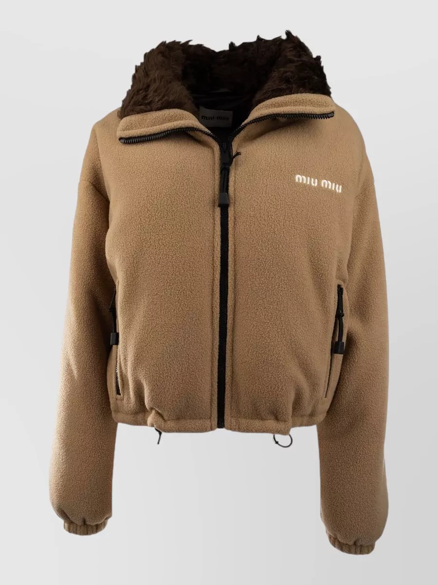 Miu Miu Faux Fur Jacket