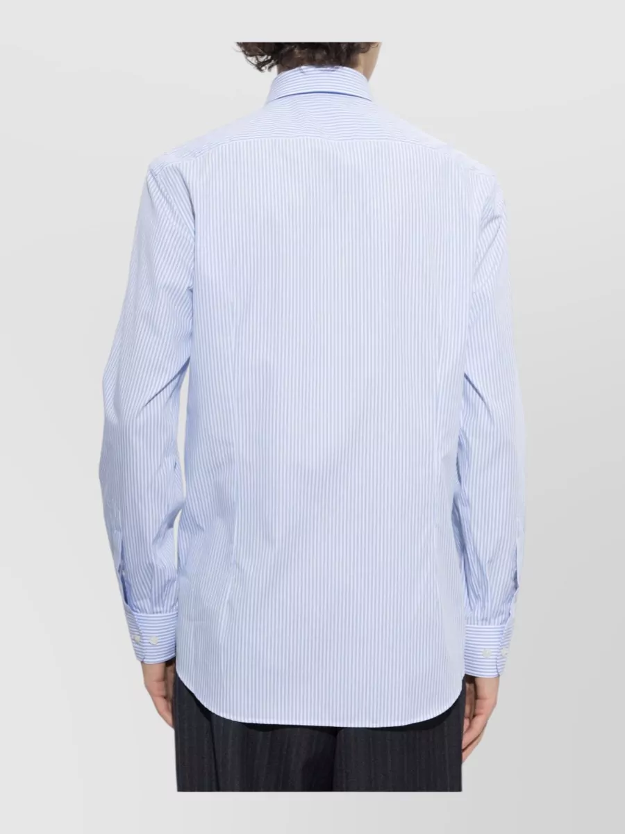 Etro Striped Cotton Button-Up Shirt