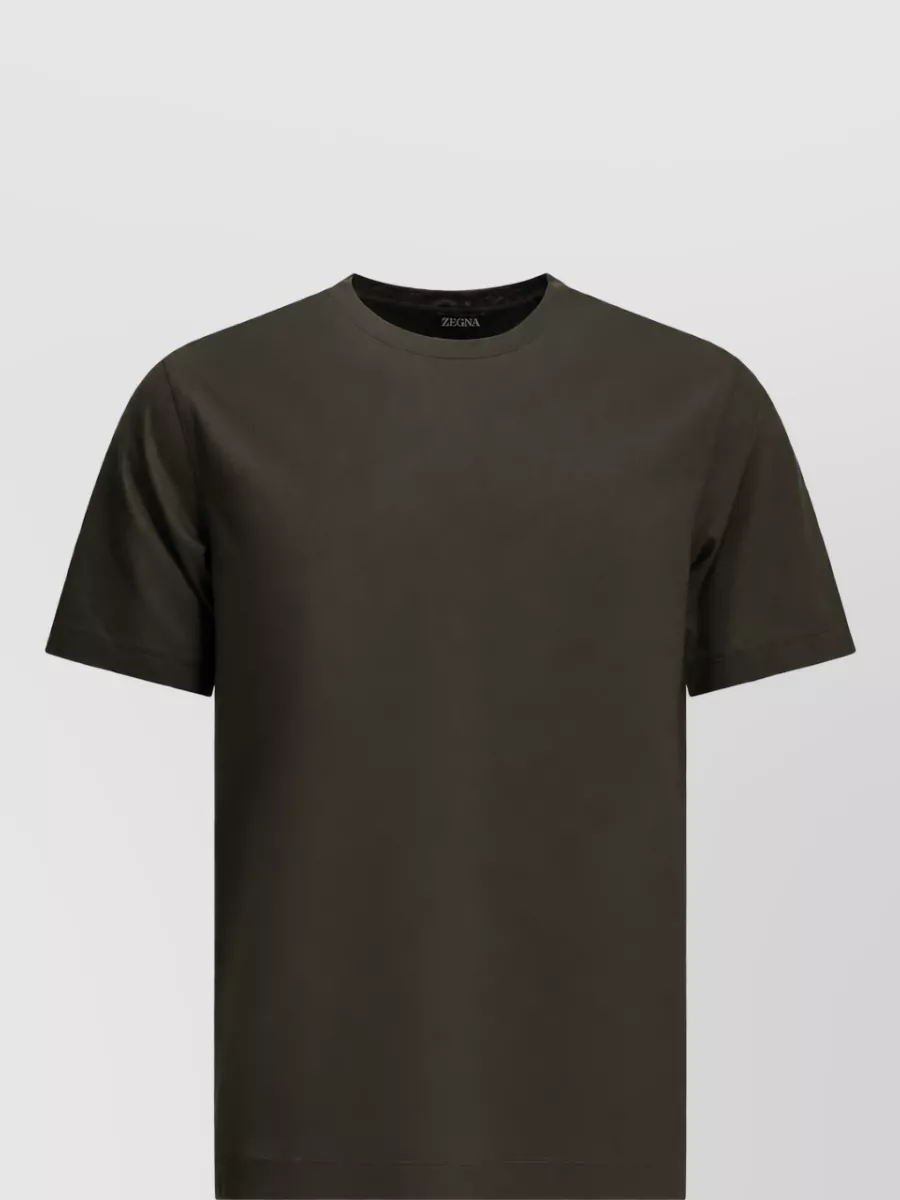 Zegna Cotton crew-neck t-shirt