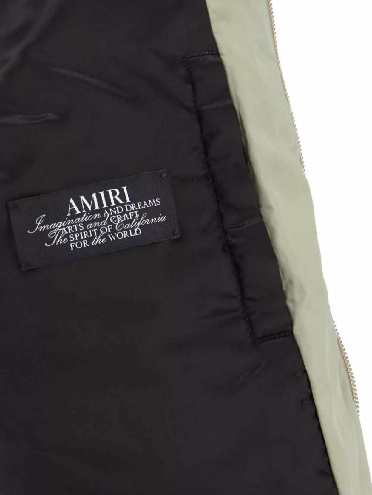 Amiri Casual Jacket With Ribbed Cuffs And Hem