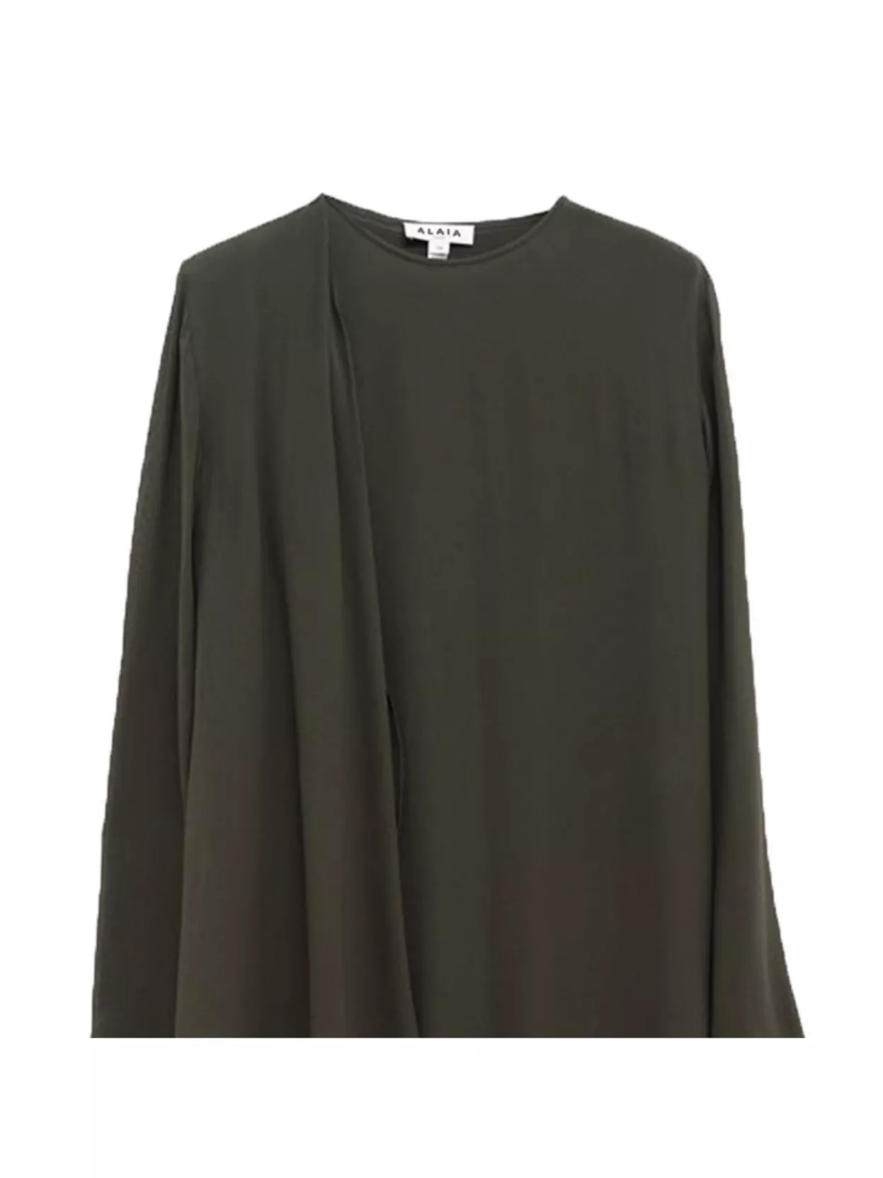 Alaïa Alaia Women Kaftan Dress In Green