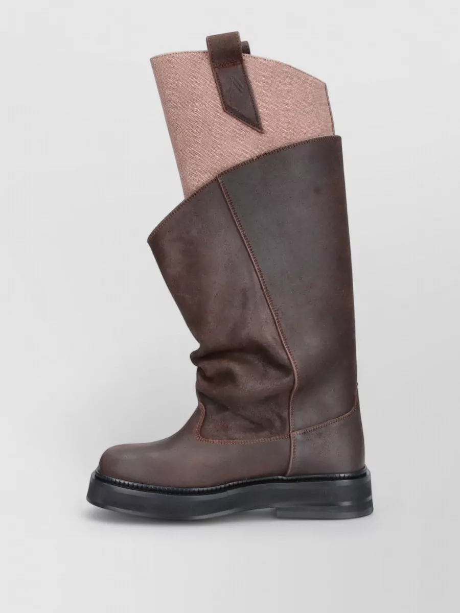 The Attico leather ankle boots