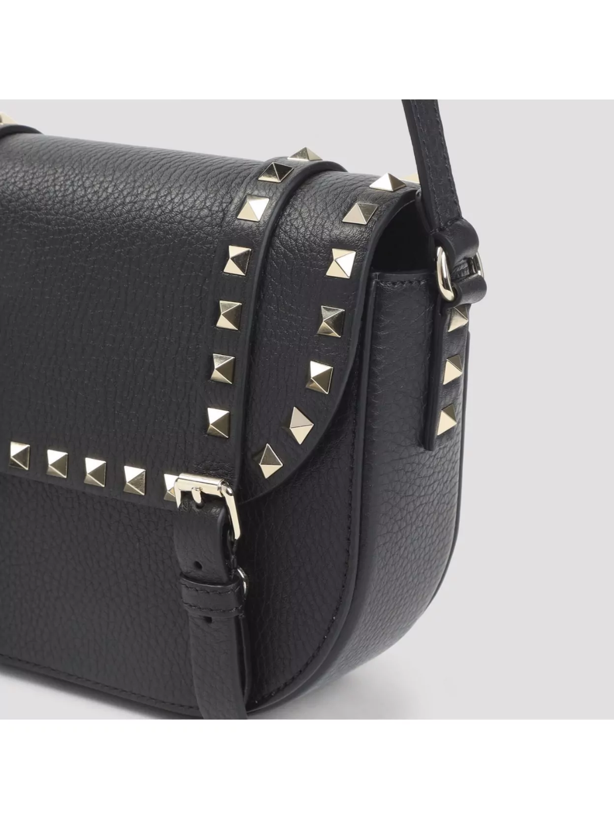 Valentino Garavani Small Rockstud Messenger Shoulder Bag