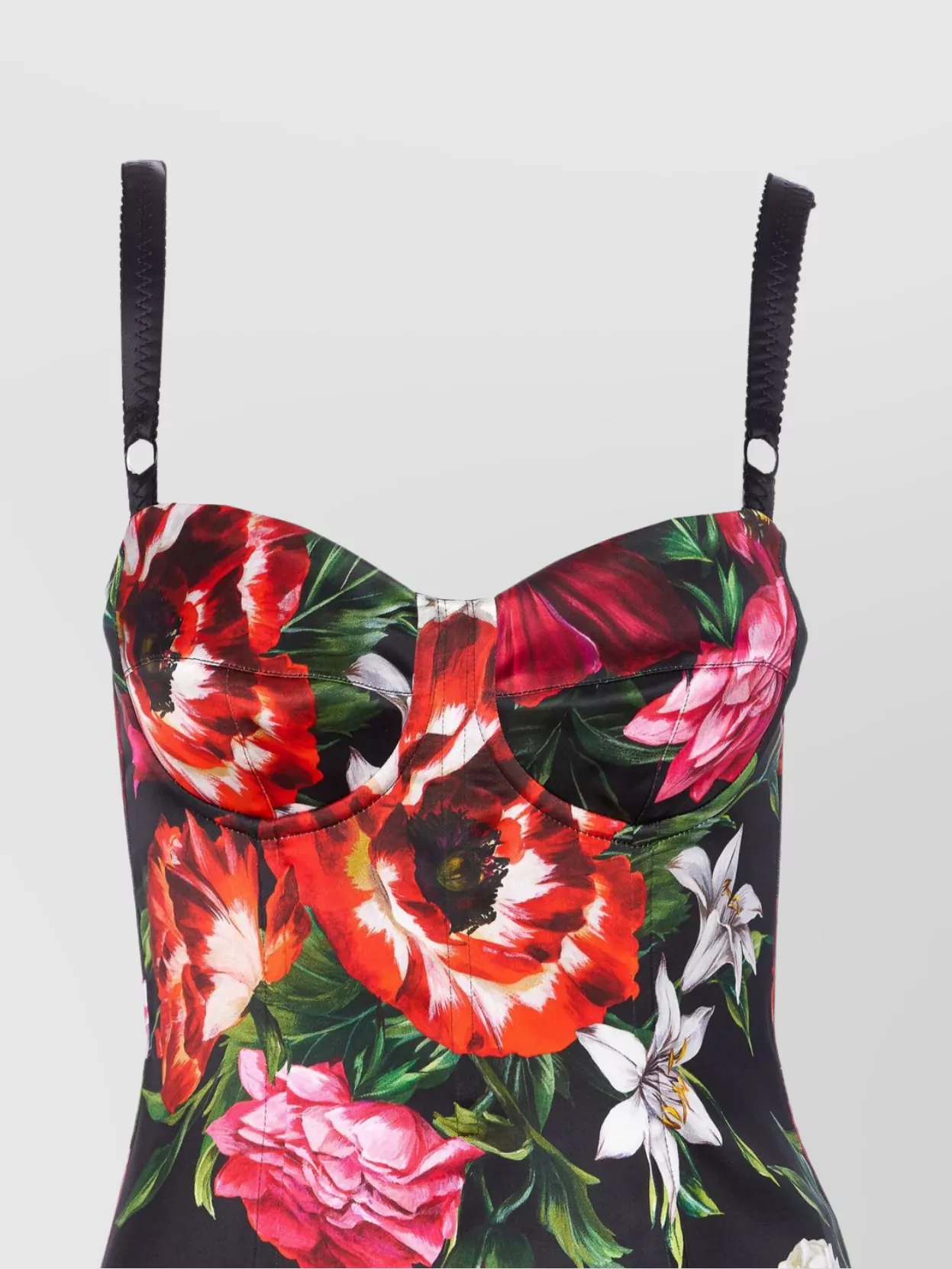 Dolce&Gabbana A-Shape Floral Print Midi Dress