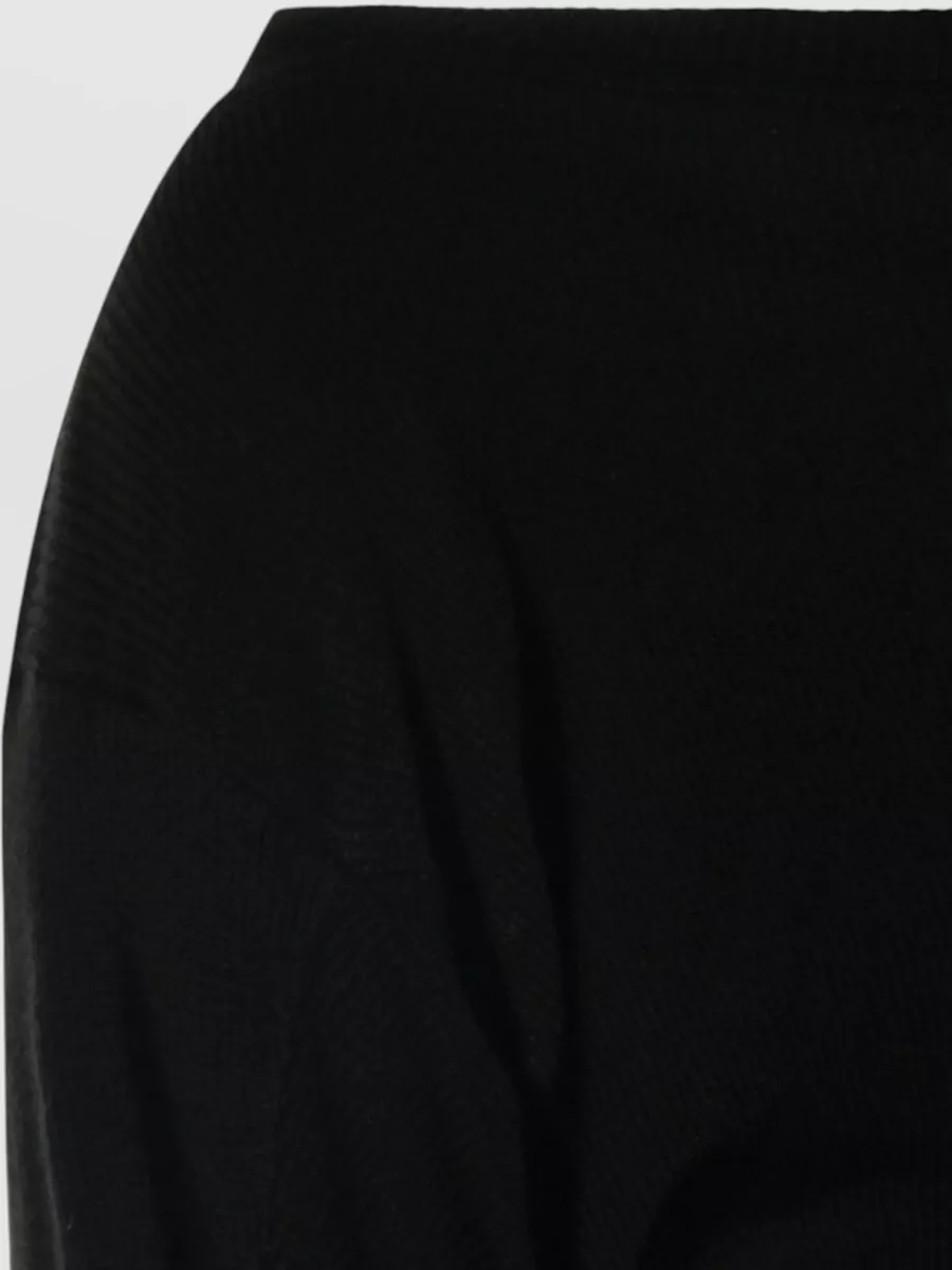 Vivienne Westwood Ribbed Asymmetric Long-Sleeve Top