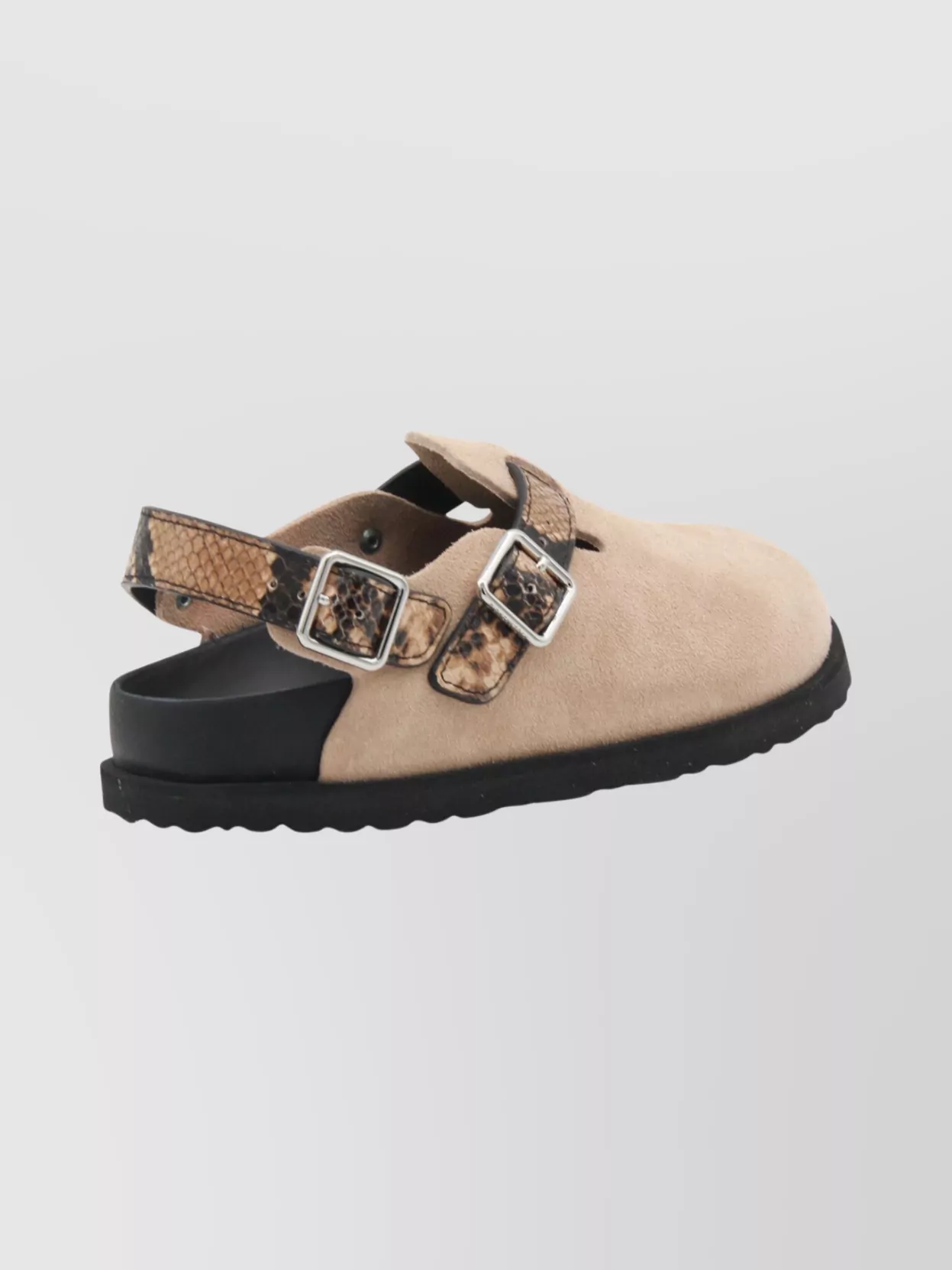 Birkenstock 1774 Open Sling Back Sandals With Textured Strap In Brown