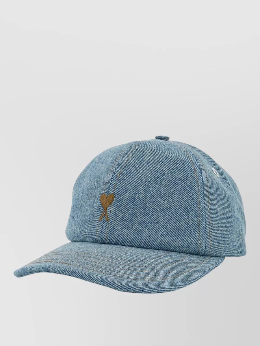 Ami Paris denim baseball cap