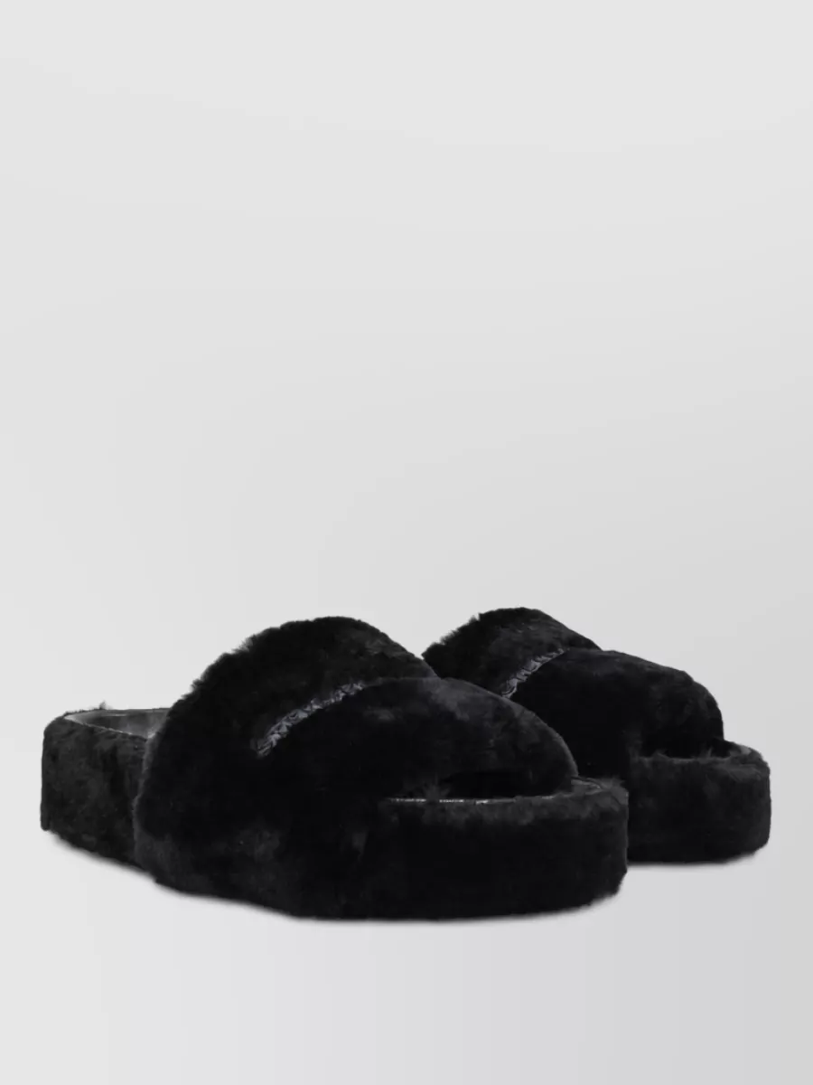 Stella Mccartney Faux Fur Slippers