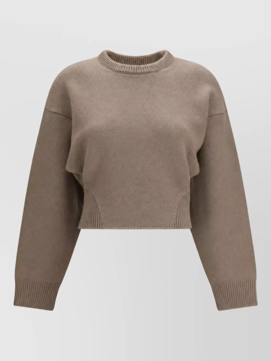 Alaïa cashmere crewneck sweater
