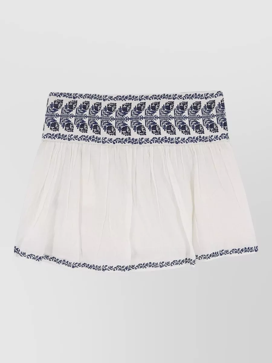 Isabel Marant Etoile pleated midi skirt