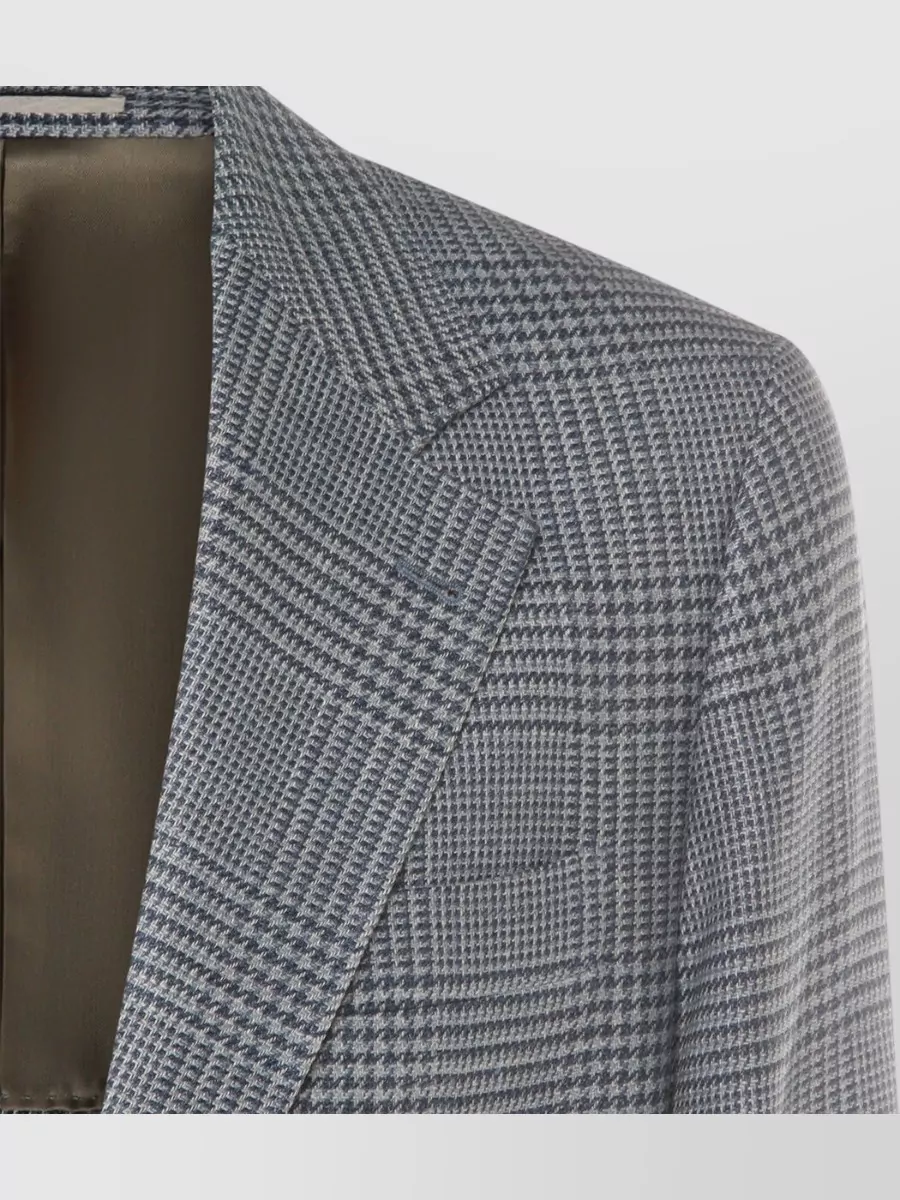 Brunello Cucinelli Tailored Blazer With Front Pockets And Long Sleeves