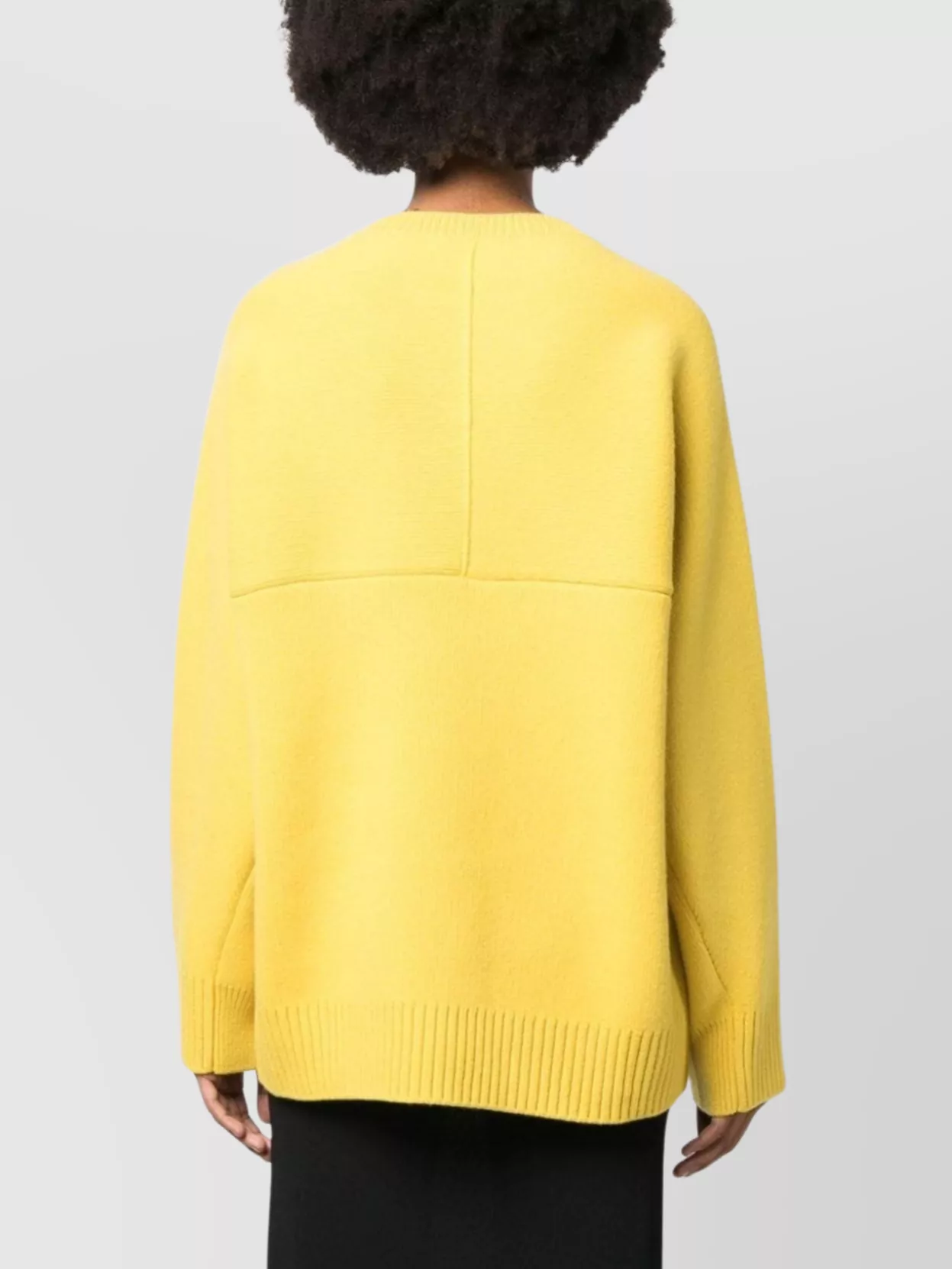 Lanvin Crew Neck Cape Jumper
