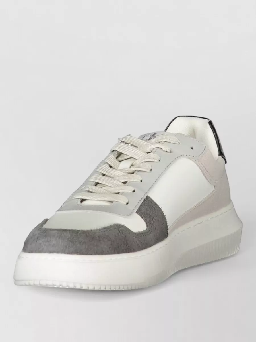 Calvin Klein leather low-top sneakers