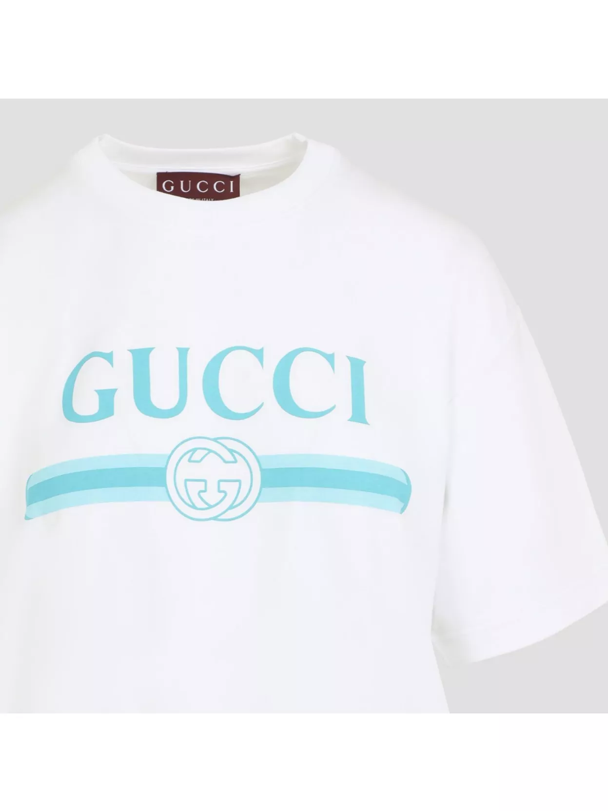 Gucci Logo Short Sleeve Crew Neck T-Shirt