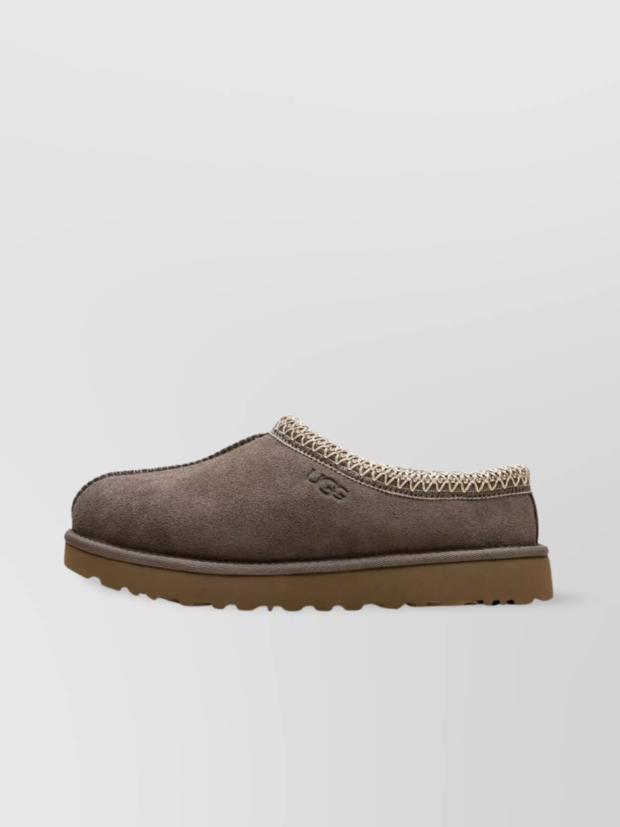 Ugg Embroidered Trim Slip-On Mules