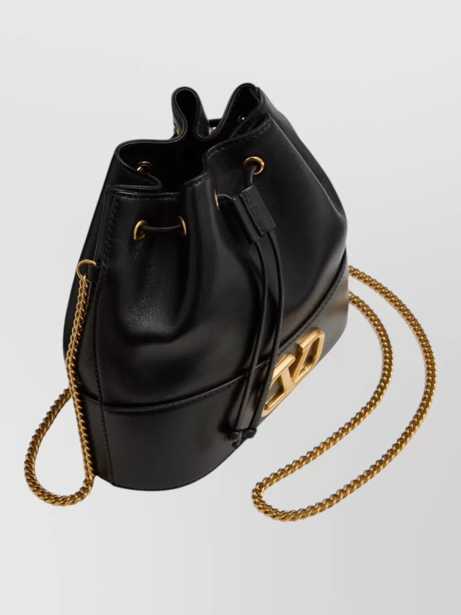 Valentino Garavani vlogo signature mini leather bucket bag