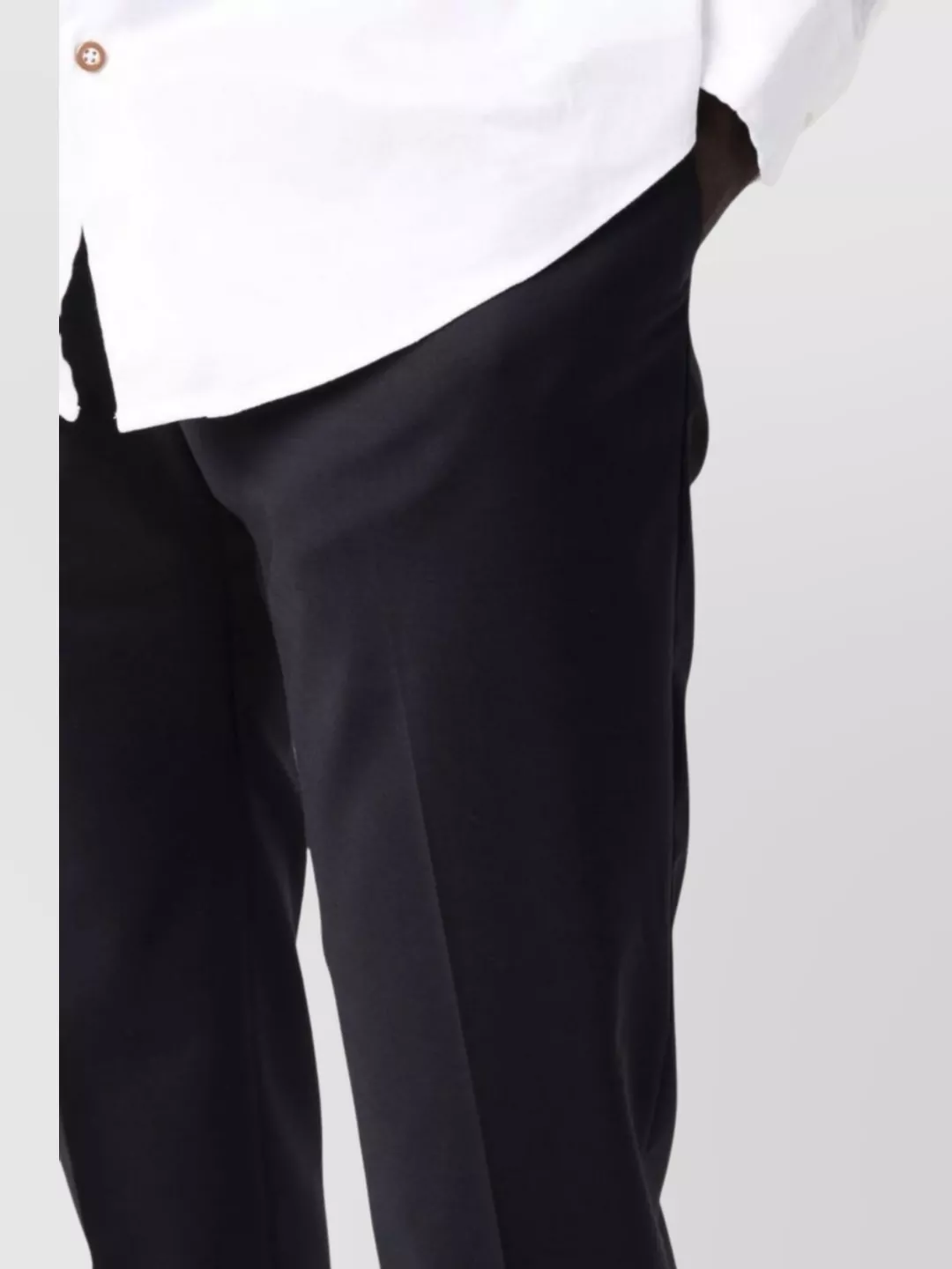 Pt Torino Tailored Trousers With Pockets And Loops