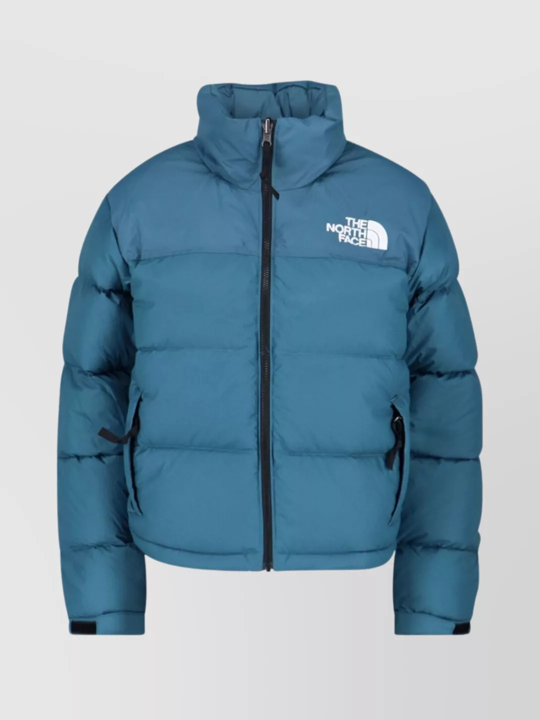 The North Face Relaxed Fit Jacket High Collar In Blue