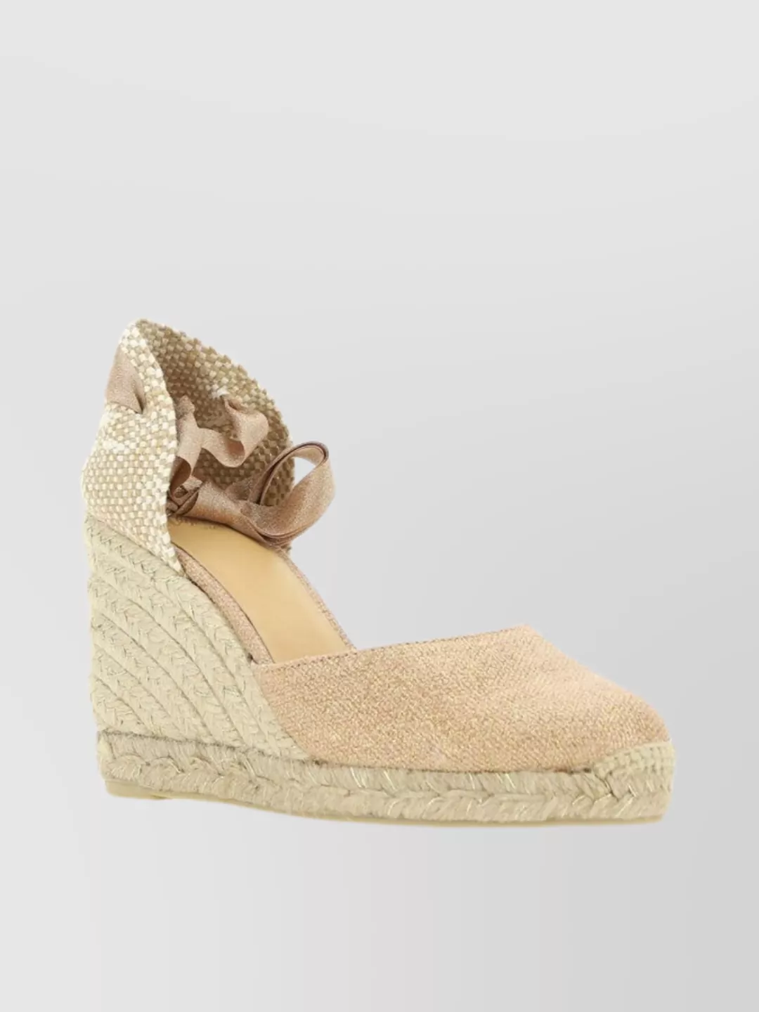 Shop Castaã±er Ankle Strap Platform Wedge Sandals
