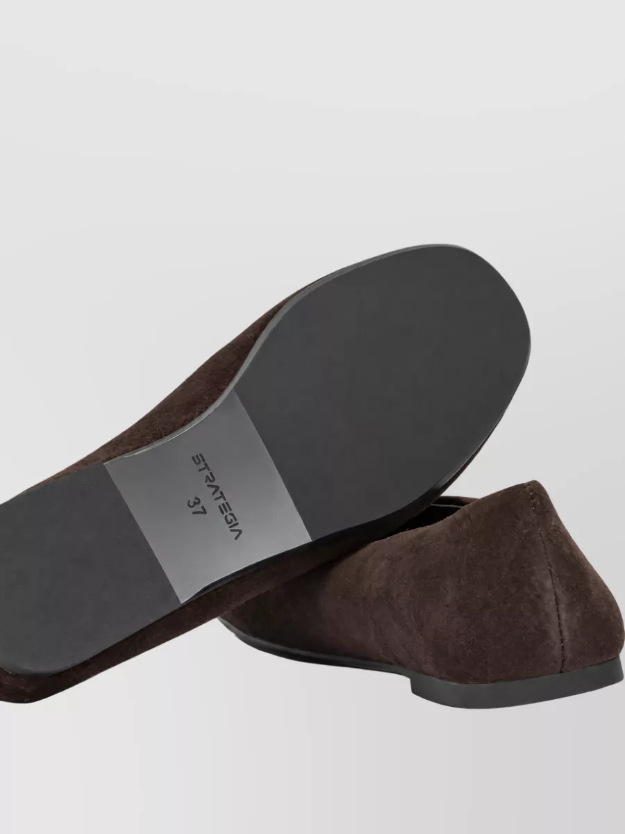 Strategia Suede Leather Loafers