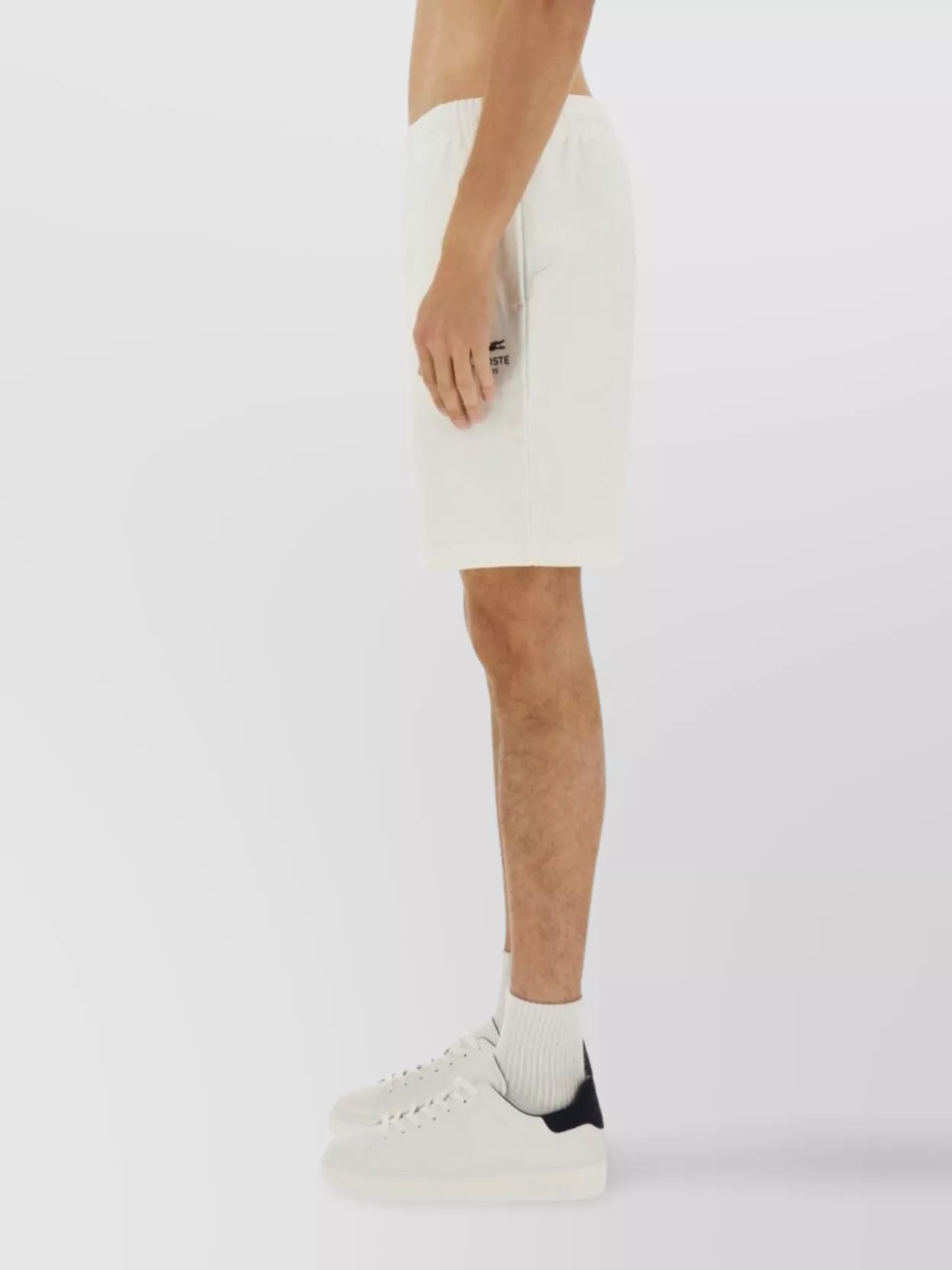 Lacoste Fleece Cotton Shorts Elastic Waistband