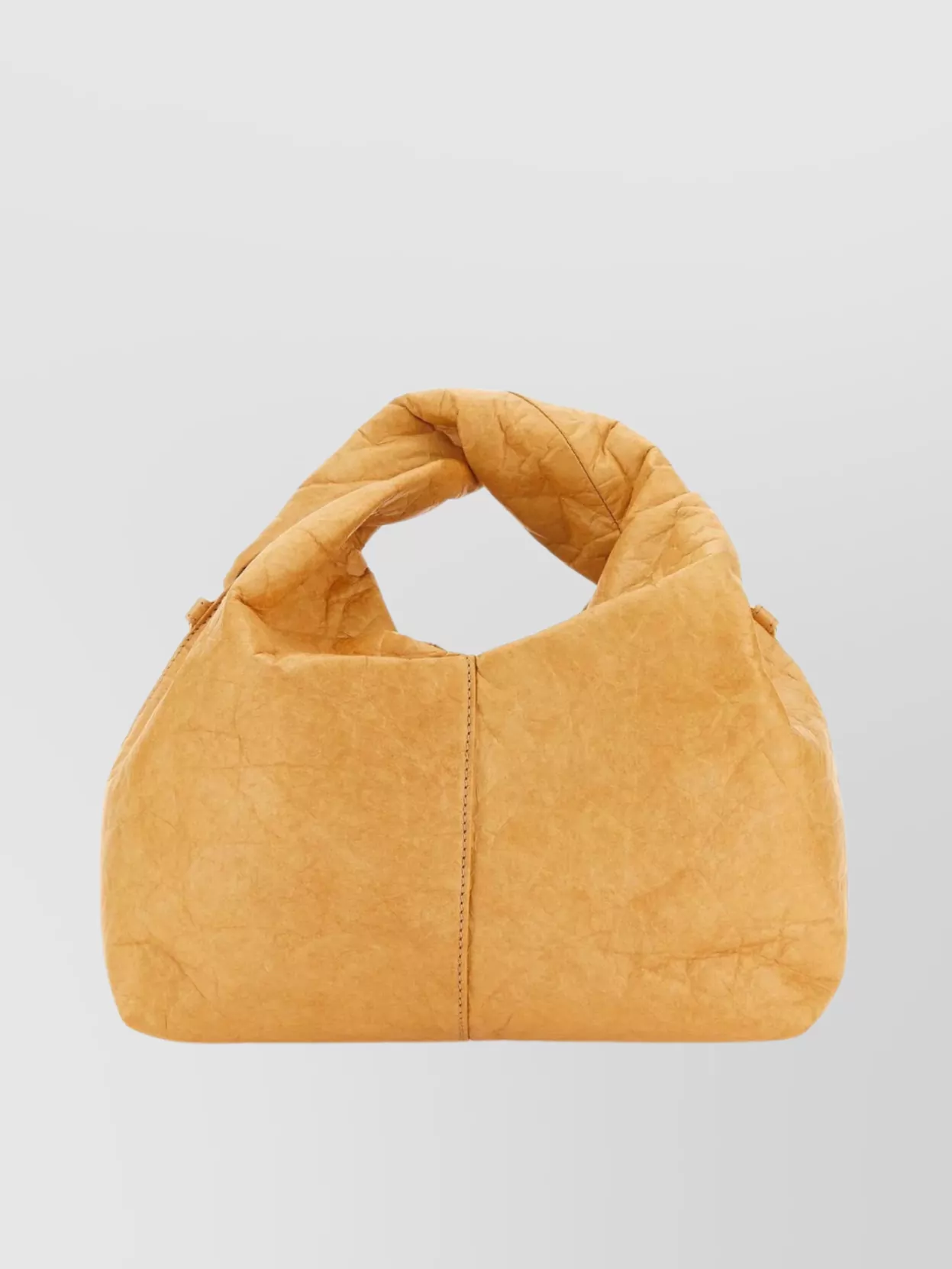 Shop Jw Anderson Compact Twister Hobo Bag In Yellow