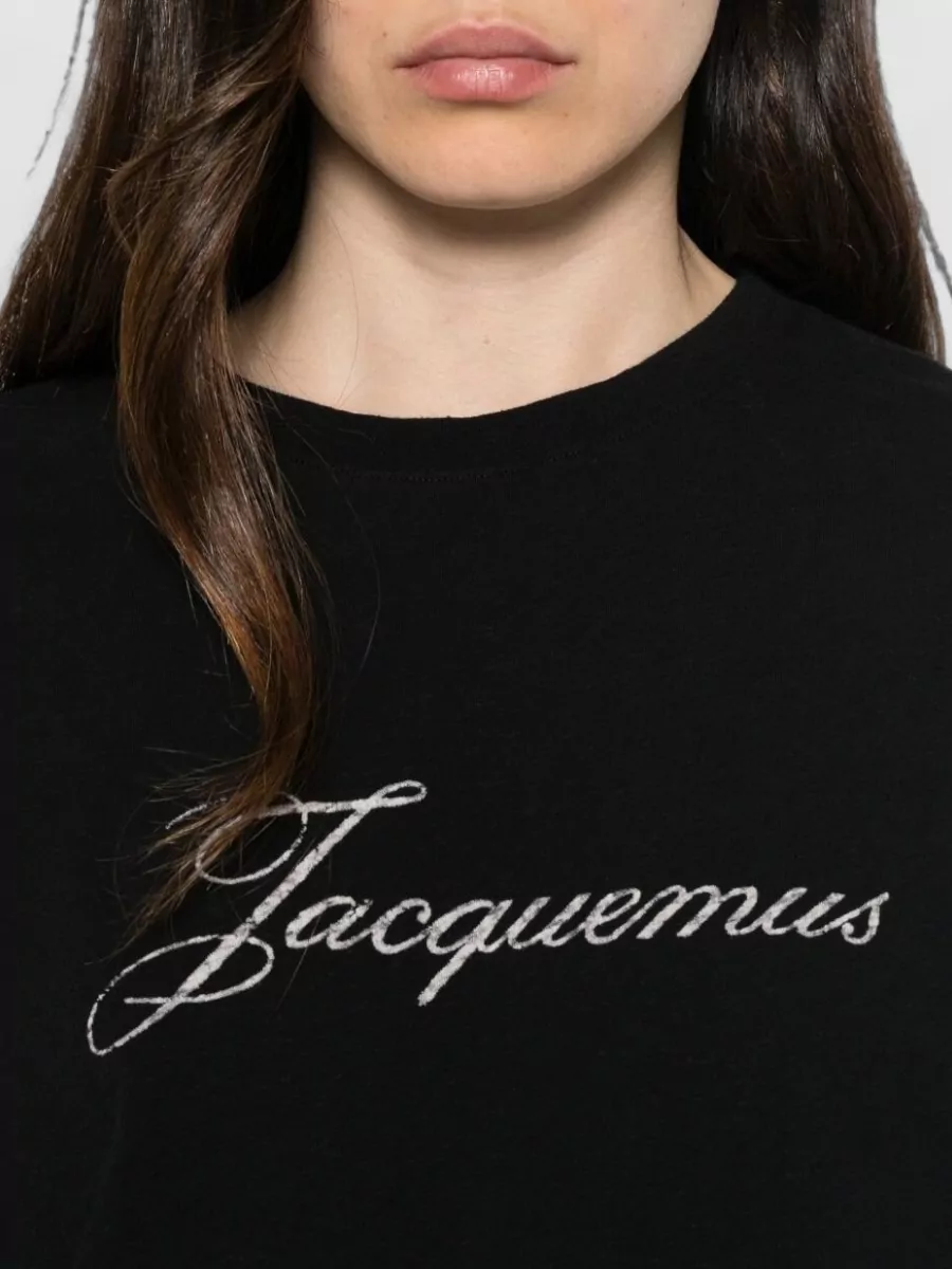 Jacquemus Logo Cotton Long-Sleeve T-Shirt