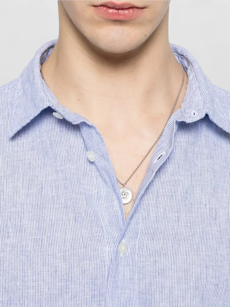 Woolrich Striped Linen Shirt