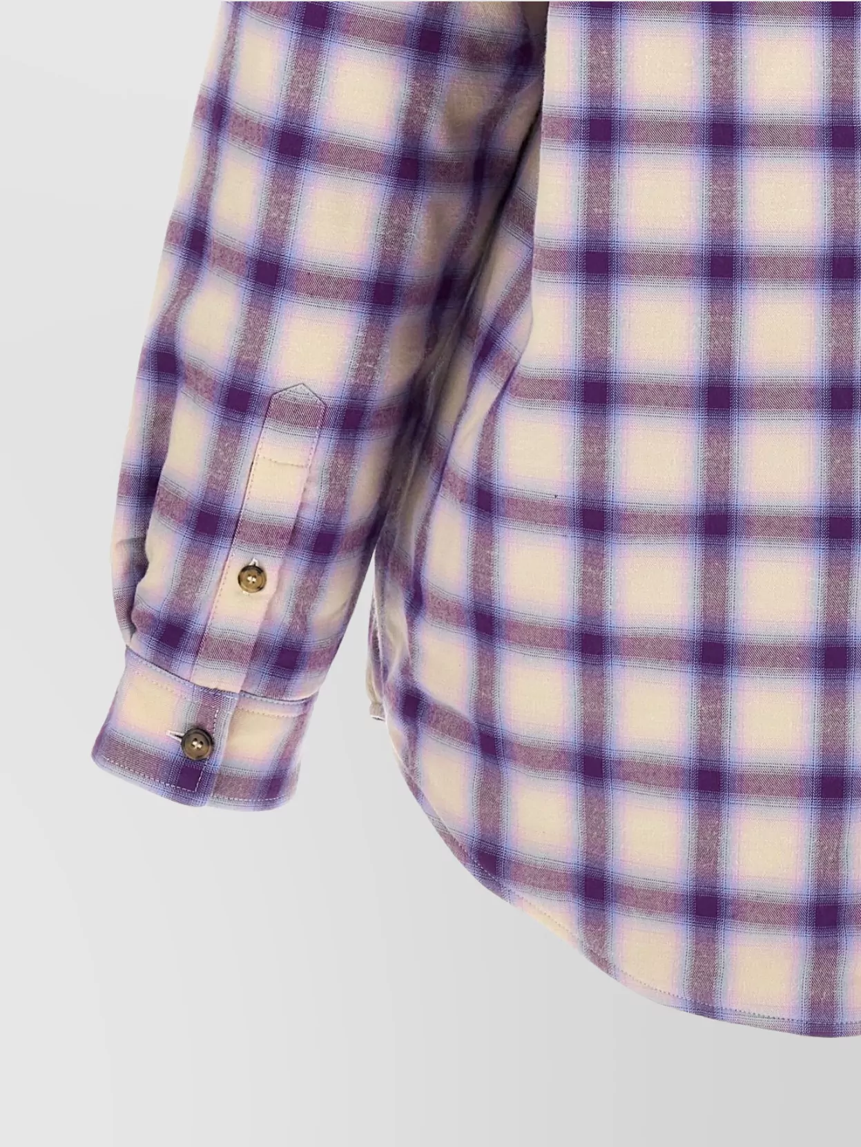 Isabel Marant 'Steve' Checked Pattern Jacket With Chest Pockets