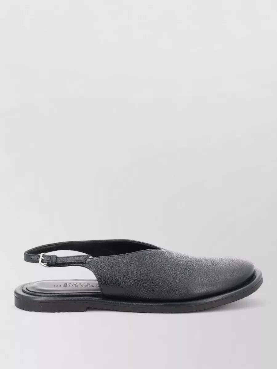 Studio Nicholson Leather Slingback Sandals
