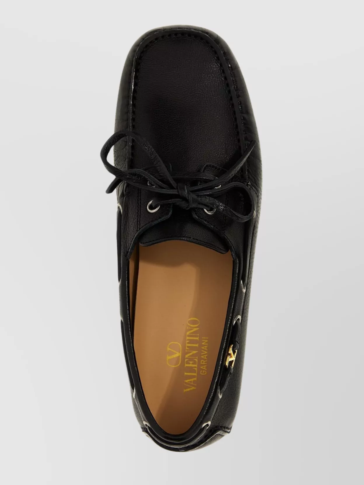 Valentino Garavani Fastaway Driver Loafers Metal Eyelets