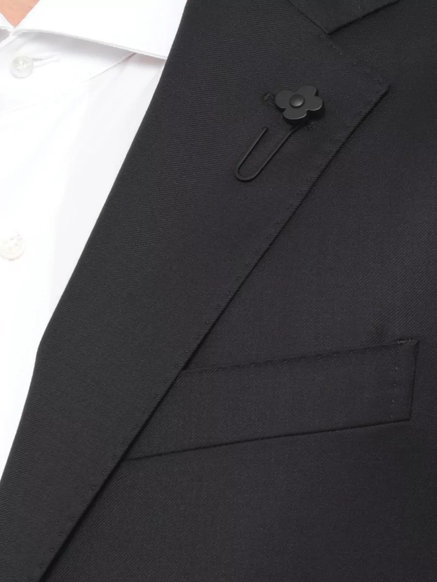 Lardini Virgin Wool Single-Breasted Suit