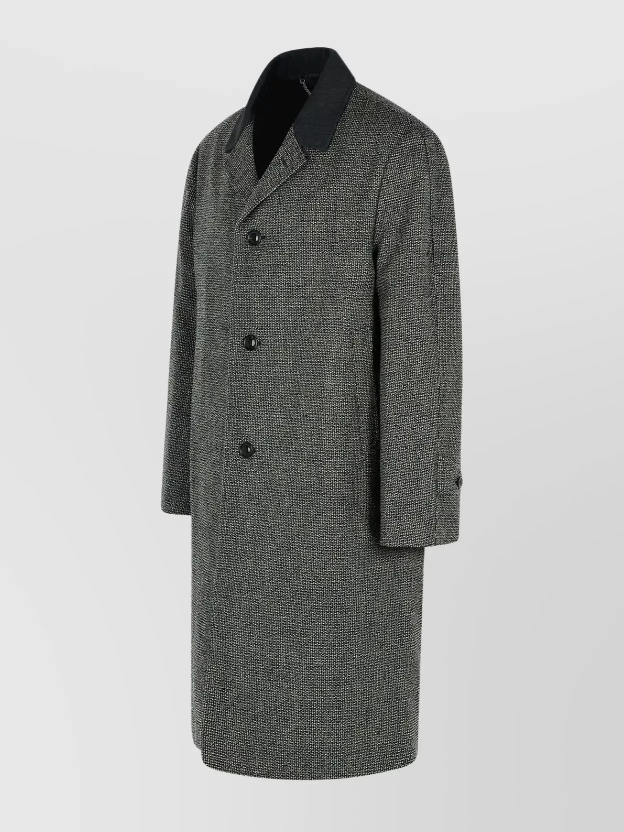 Maison Margiela Virgin Wool Blend Long Coat