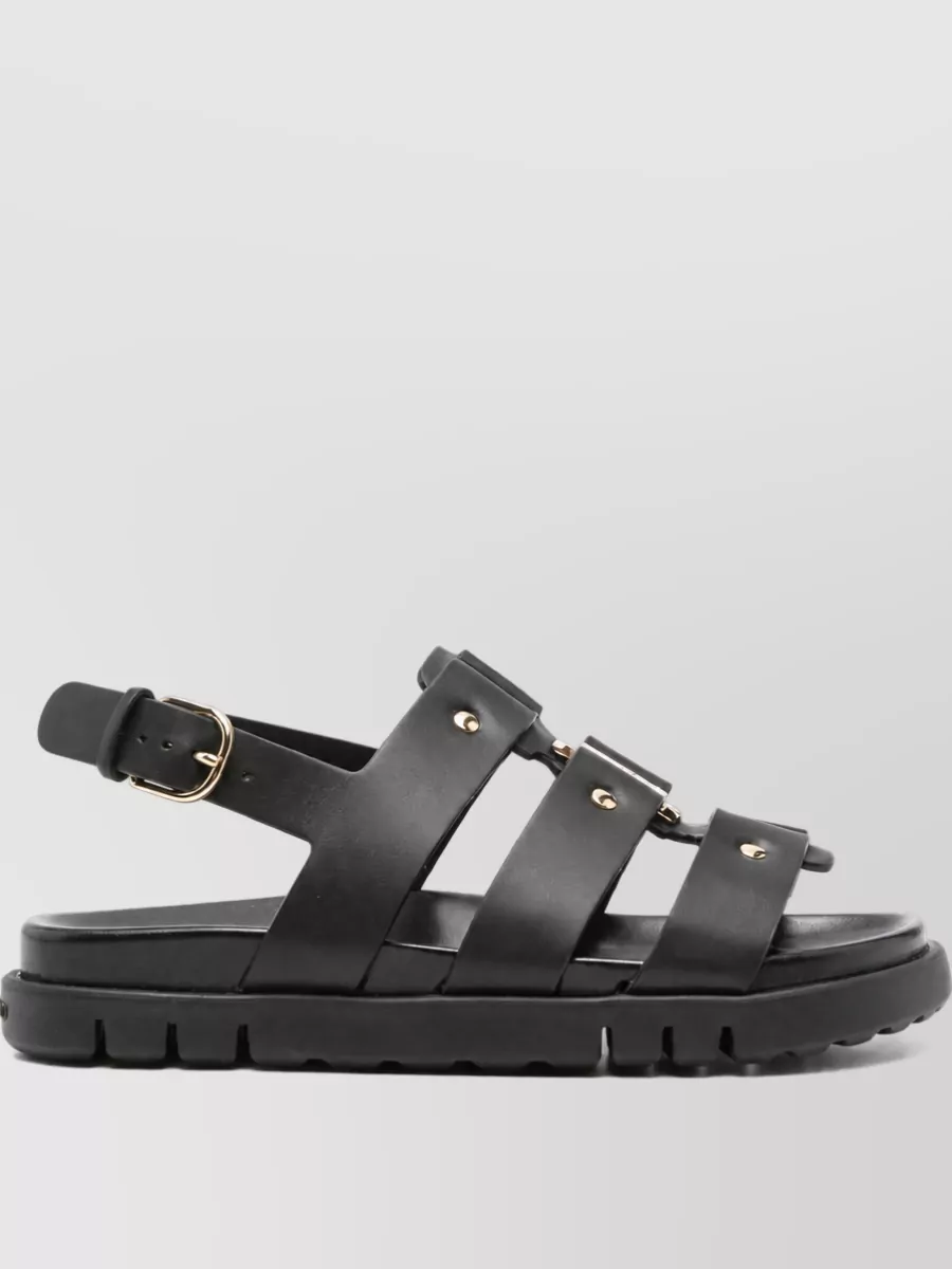 Ferragamo Leather Strappy Sandals