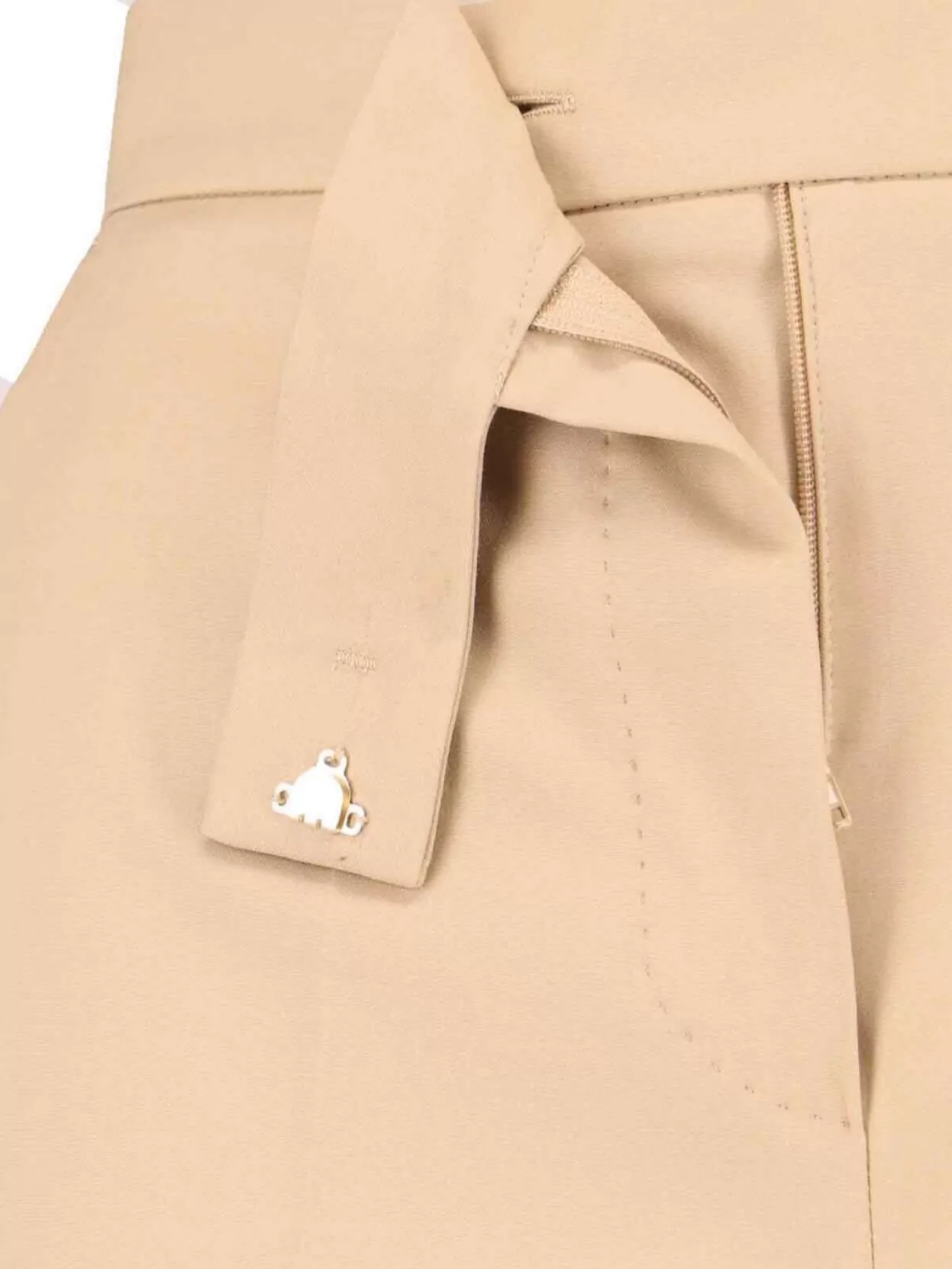 Max Mara Straight Leg Trousers High Waist