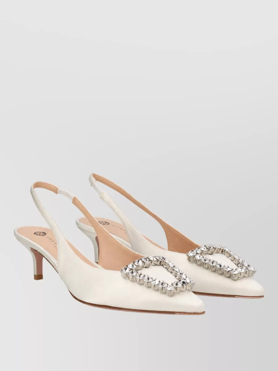 Roberto Festa Fabric Slingback Mules