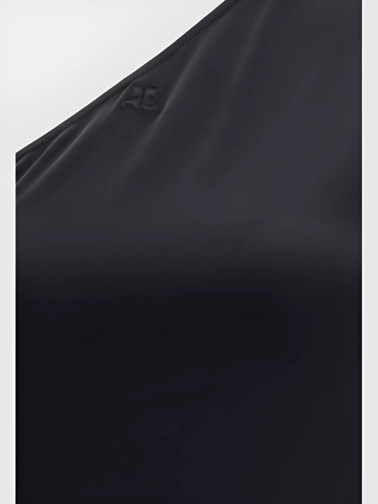 Courrèges Infinity One-Shoulder Asymmetrical Dress