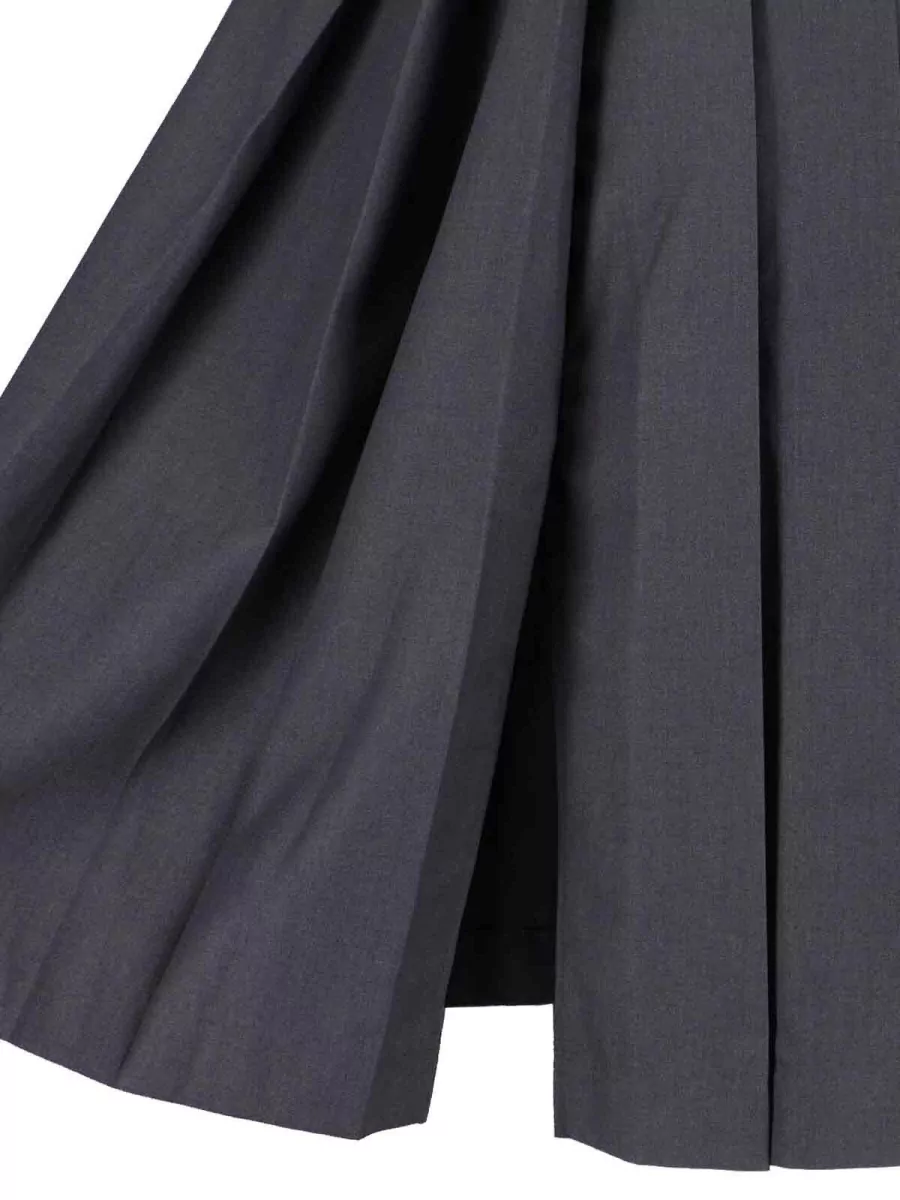 Dunst Midi Pleated Skirt